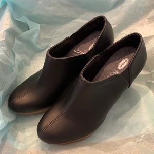 Dr. Scholl's Harlow Wedge Bootie Black Polyurethane size 9